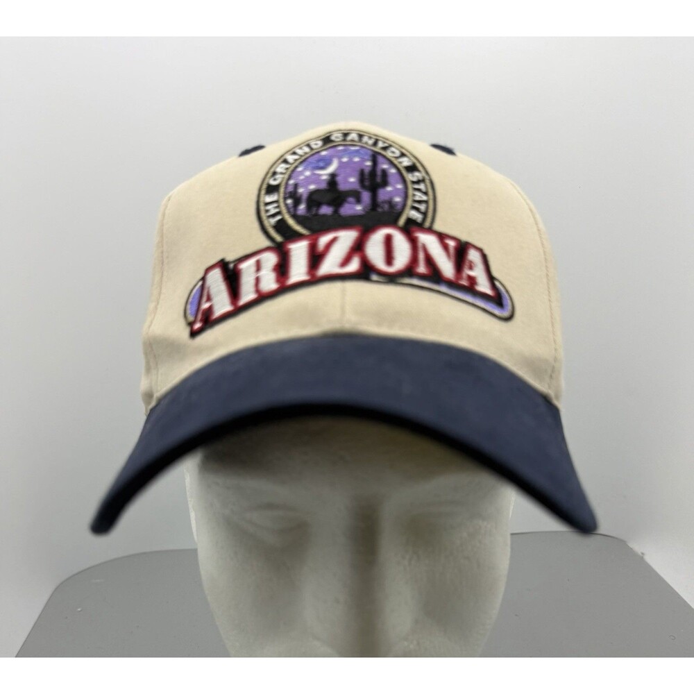 Arizona The Grand Canyon State Adjustable Captain Travel Hat